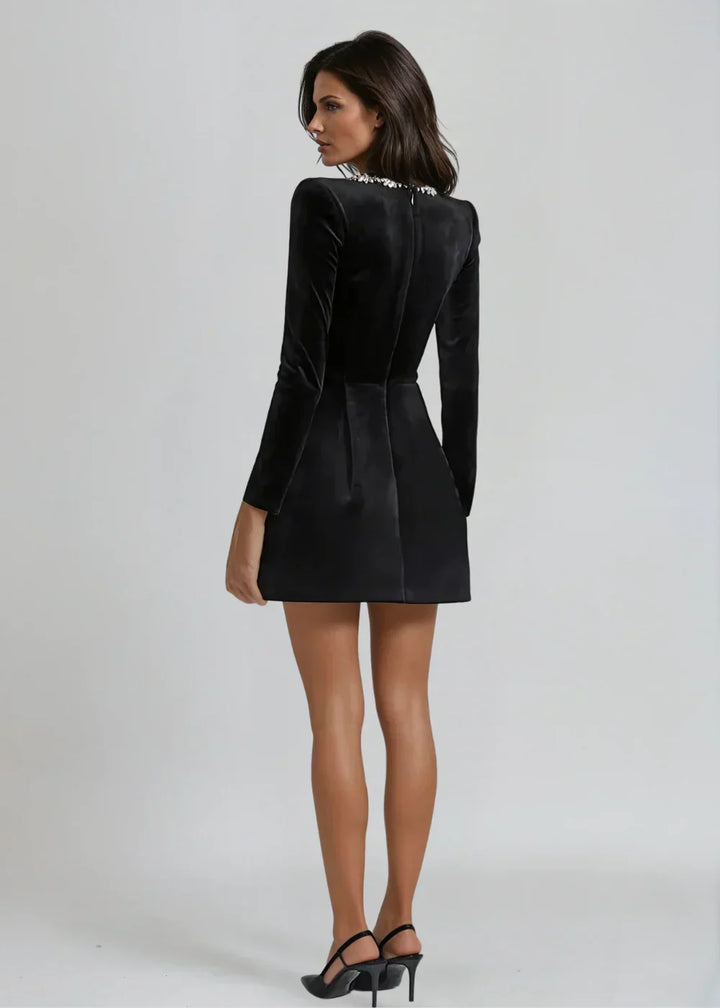 Velvet Mini Dress