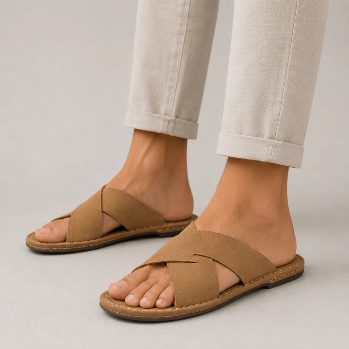 Unisex Cross-Strap Sandals Lightweight Breathable Design 2