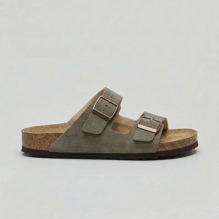 Unisex Double-Strap Sandals Adjustable Buckle Design 1