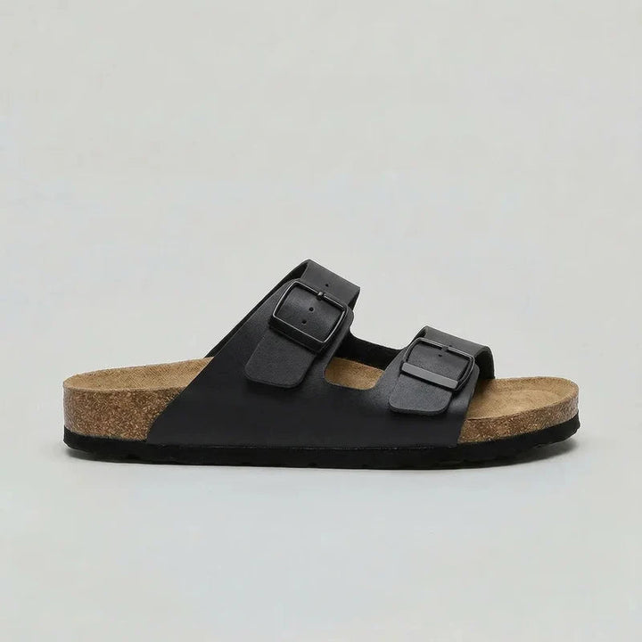 Unisex Double-Strap Sandals Adjustable Buckle Design 2