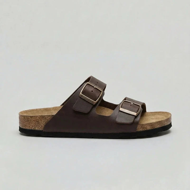 Unisex Double-Strap Sandals Adjustable Buckle Design 3