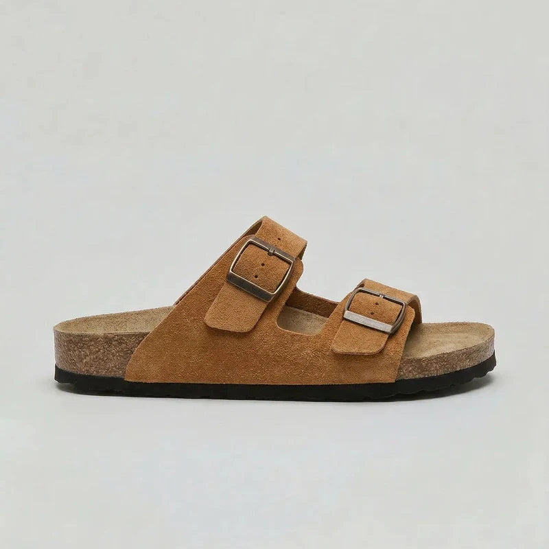 Unisex Double-Strap Sandals Adjustable Buckle Design 5