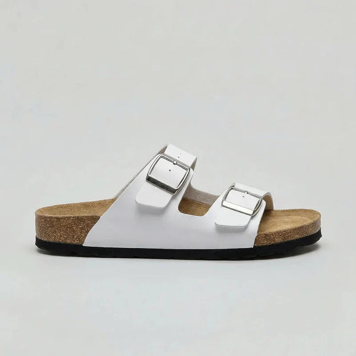 Unisex Double-Strap Sandals Adjustable Buckle Design 6