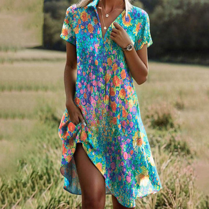Women’s A-Line Summer Dress Lightweight Comfortable Fit 1
