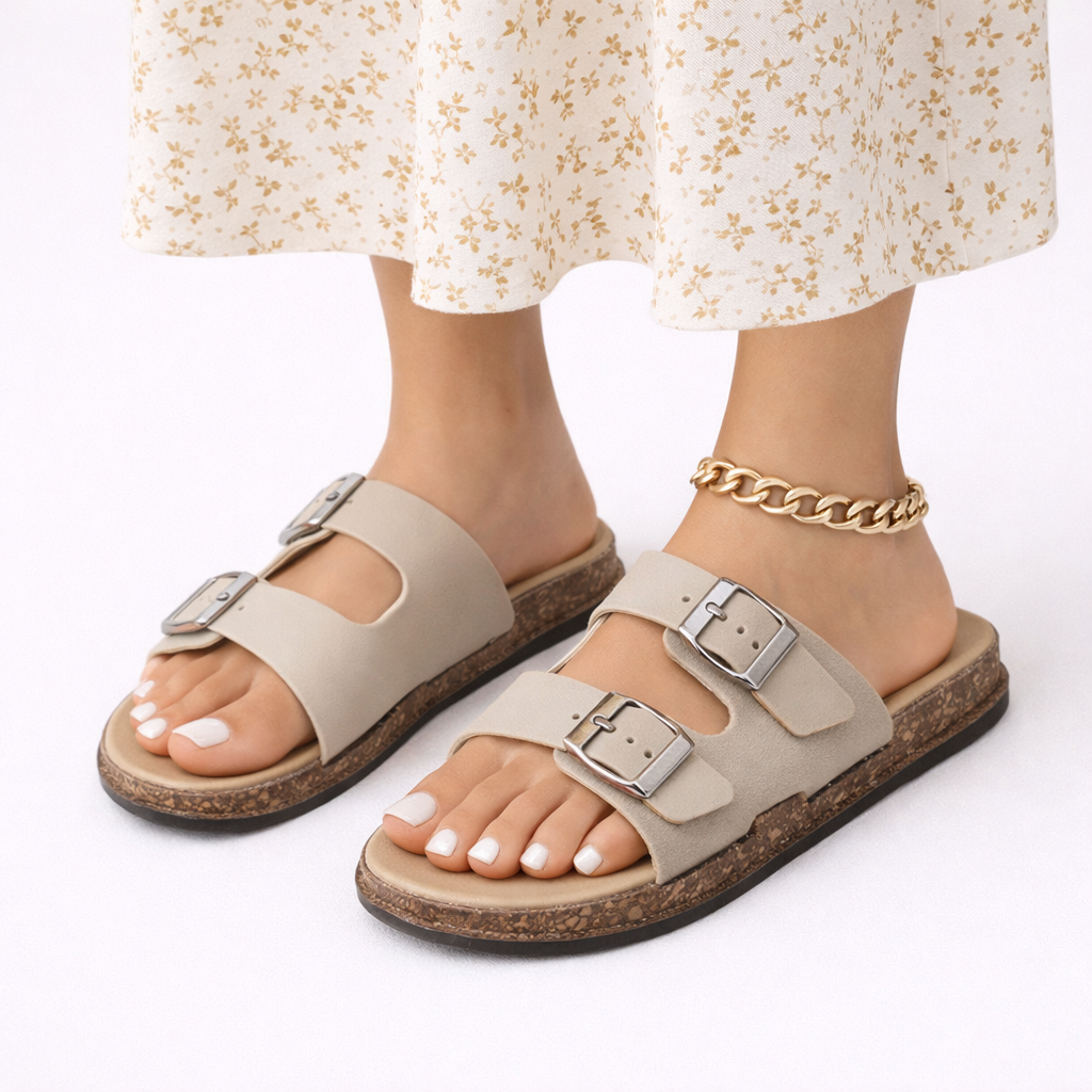 Women’s Adjustable Sandals Double Strap Design for Summer Comfort 3