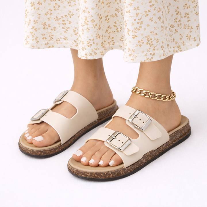 Women’s Adjustable Sandals Double Strap Design for Summer Comfort 4