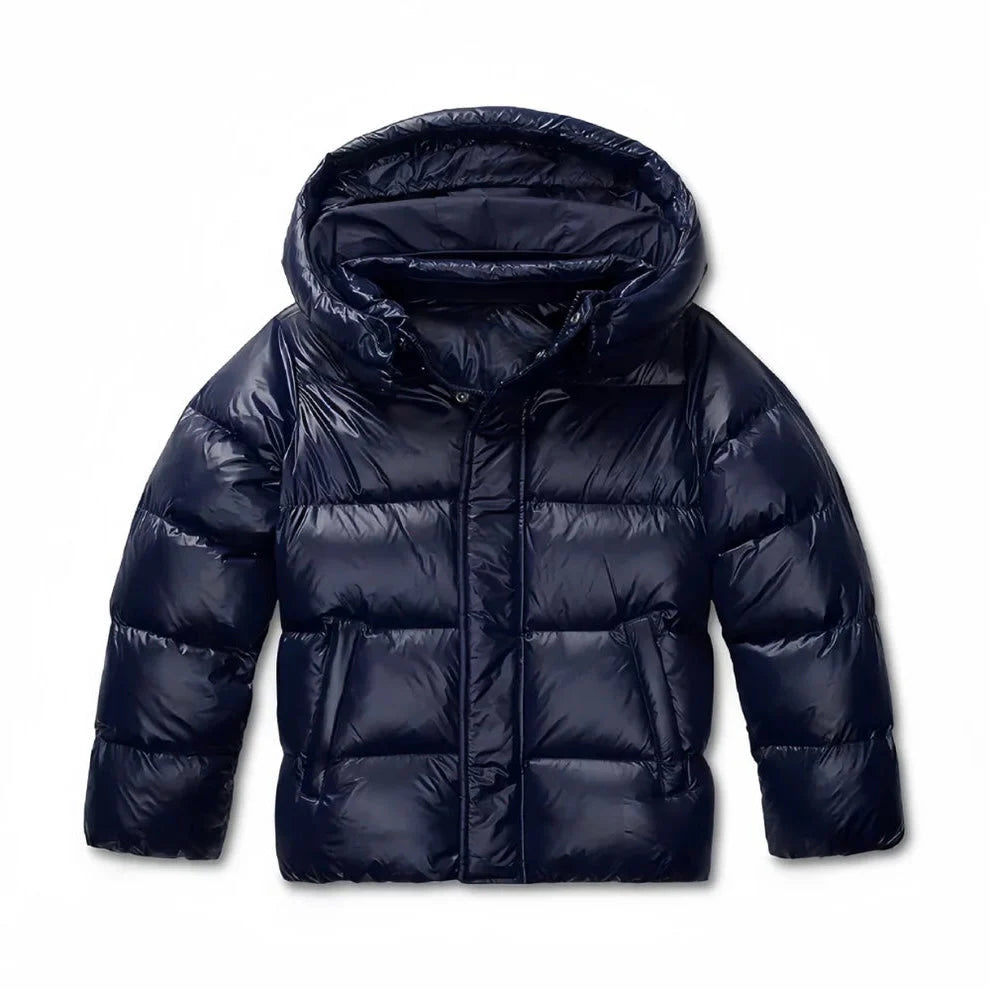 Women’s Black Quilted Puffer Jacket Lightweight Insulated Style 4