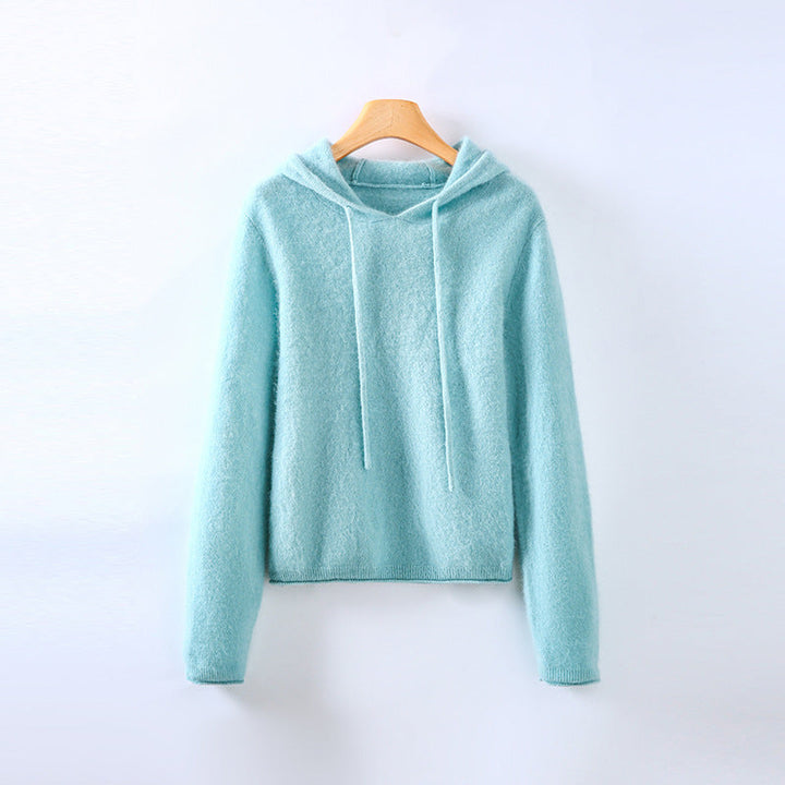 Women’s Cashmere Hoodie Lightweight Soft and Elegant Drape 1