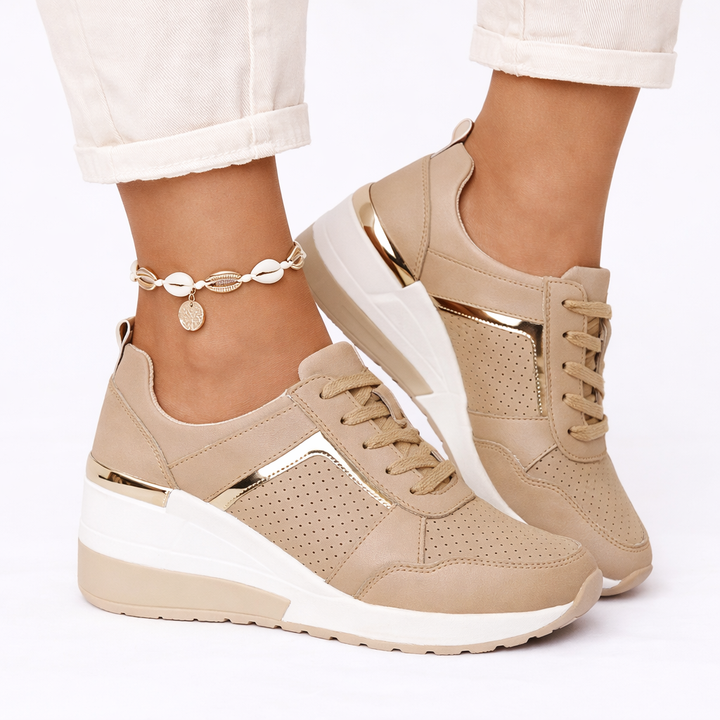 Women’s Casual Shoes Supportive Wedge Sole Design 0