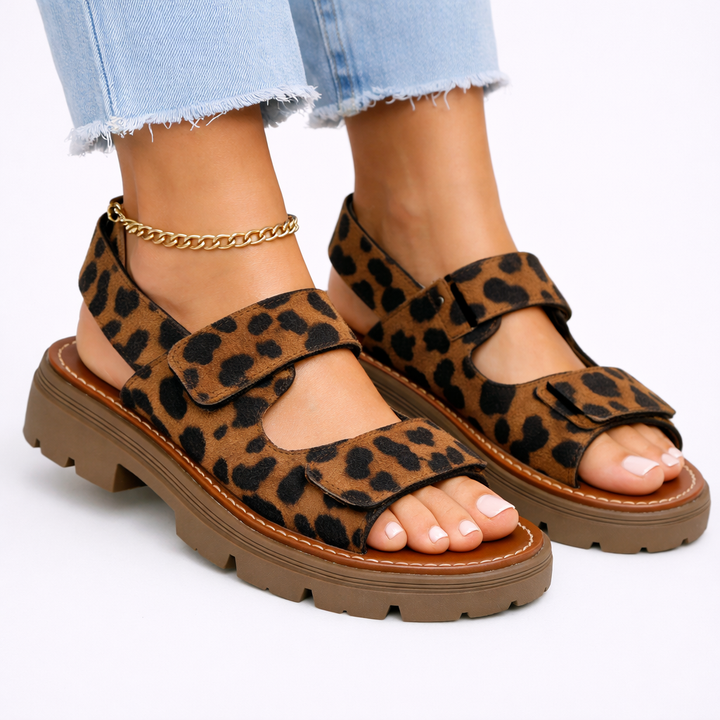 Women’s Chunky Platform Sandals Adjustable Straps Comfortable Fit 2