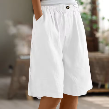 Women’s Comfort Shorts Relaxed Fit Mid-Thigh Length Breathable Design 11