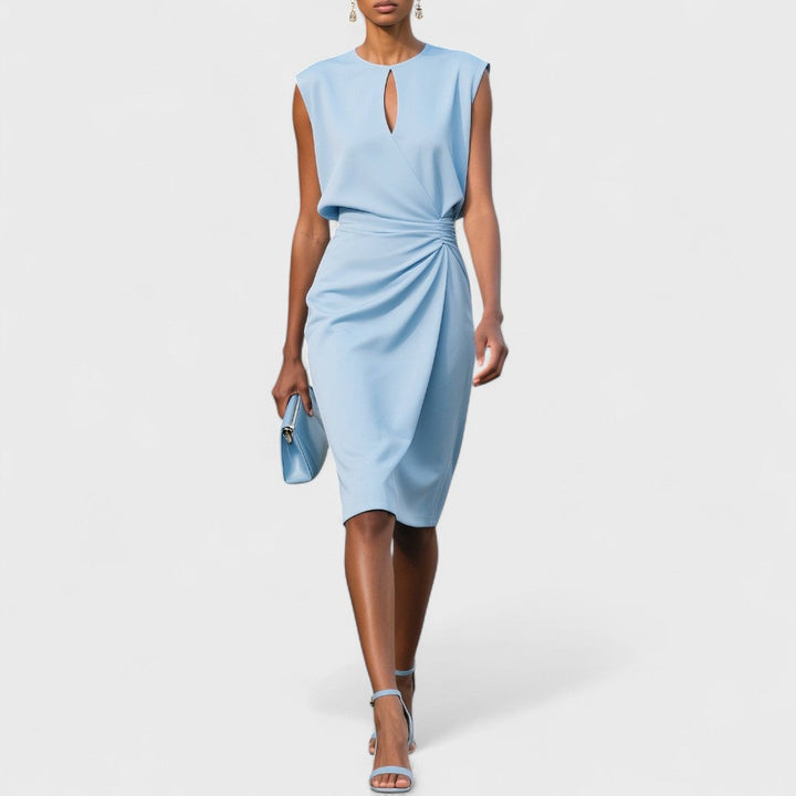 Women’s Elegant Cocktail Dress Flattering Feminine Silhouette 0