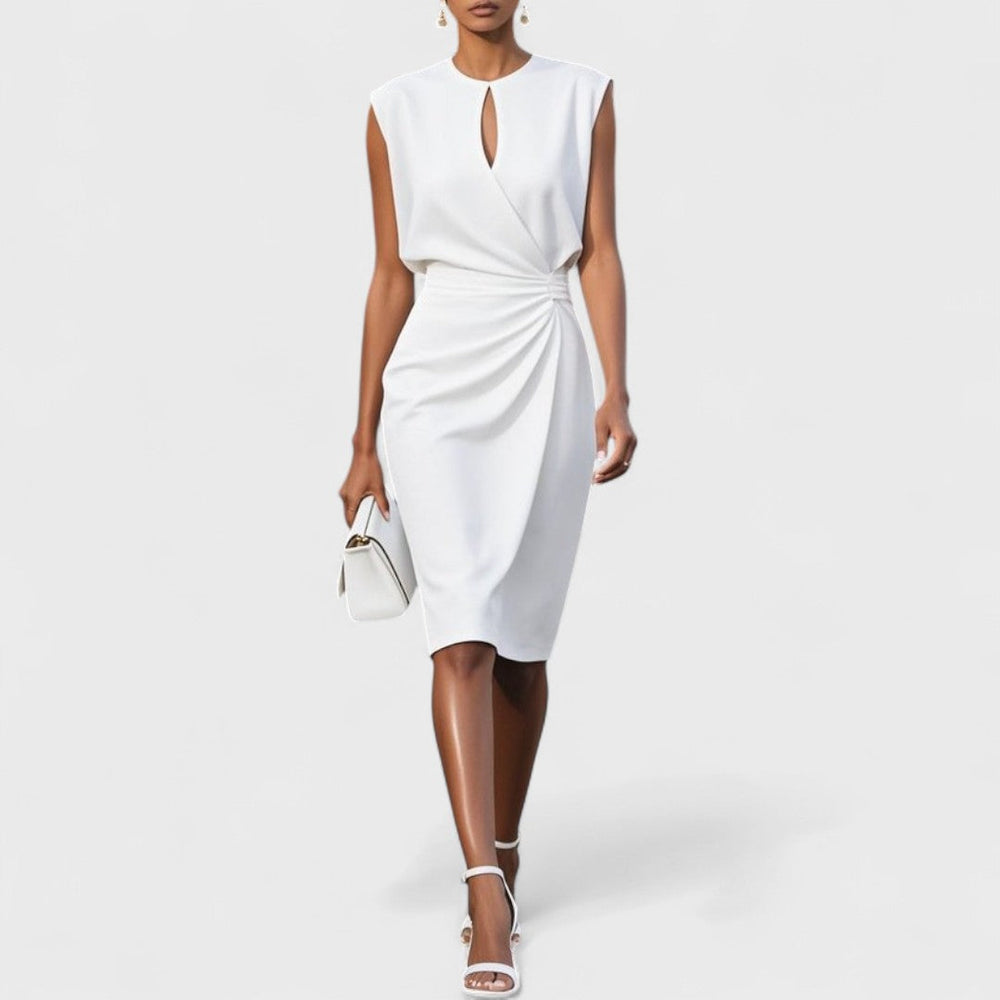 Women’s Elegant Cocktail Dress Flattering Feminine Silhouette 1