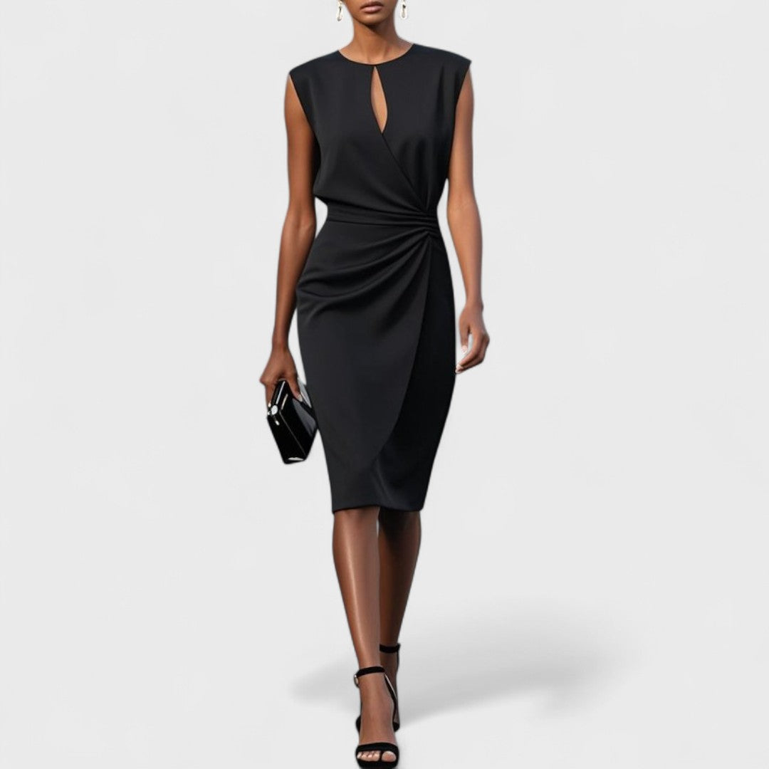 Women’s Elegant Cocktail Dress Flattering Feminine Silhouette 2