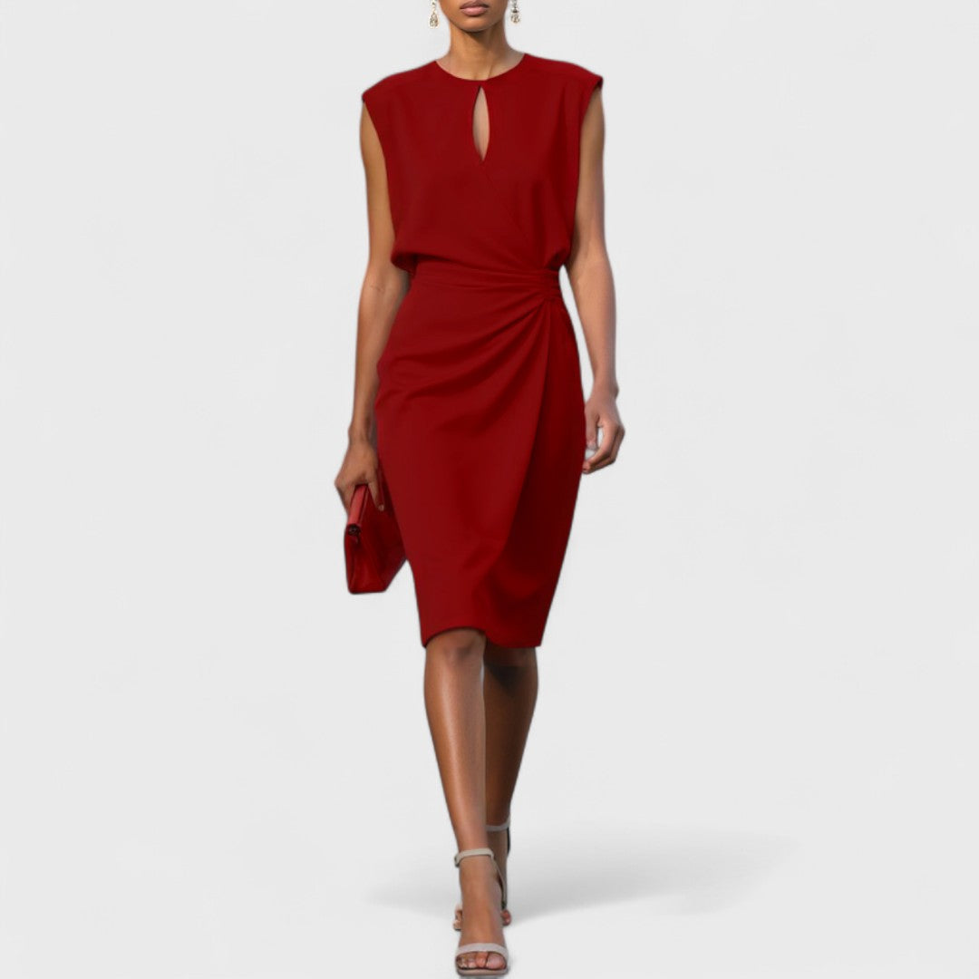 Women’s Elegant Cocktail Dress Flattering Feminine Silhouette 4