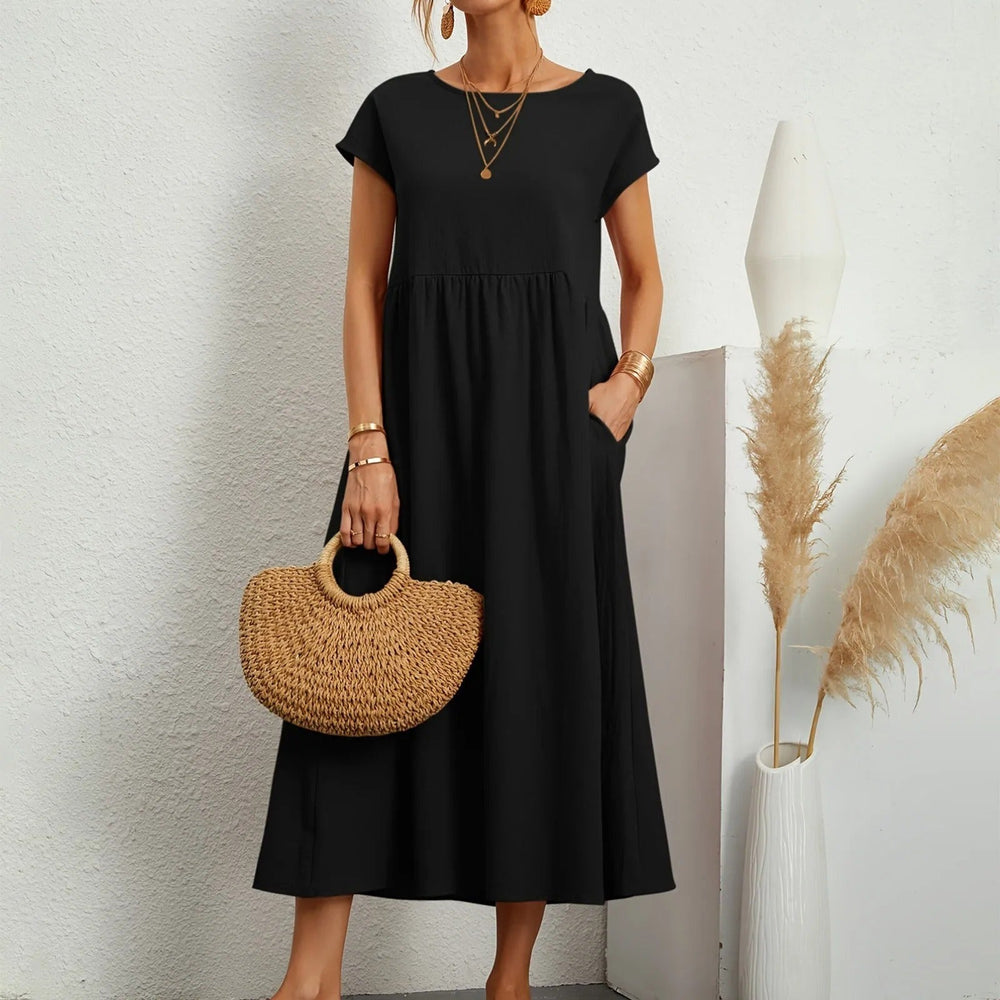 Women’s Elegant Dress Flattering Silhouette for Day to Evening 1