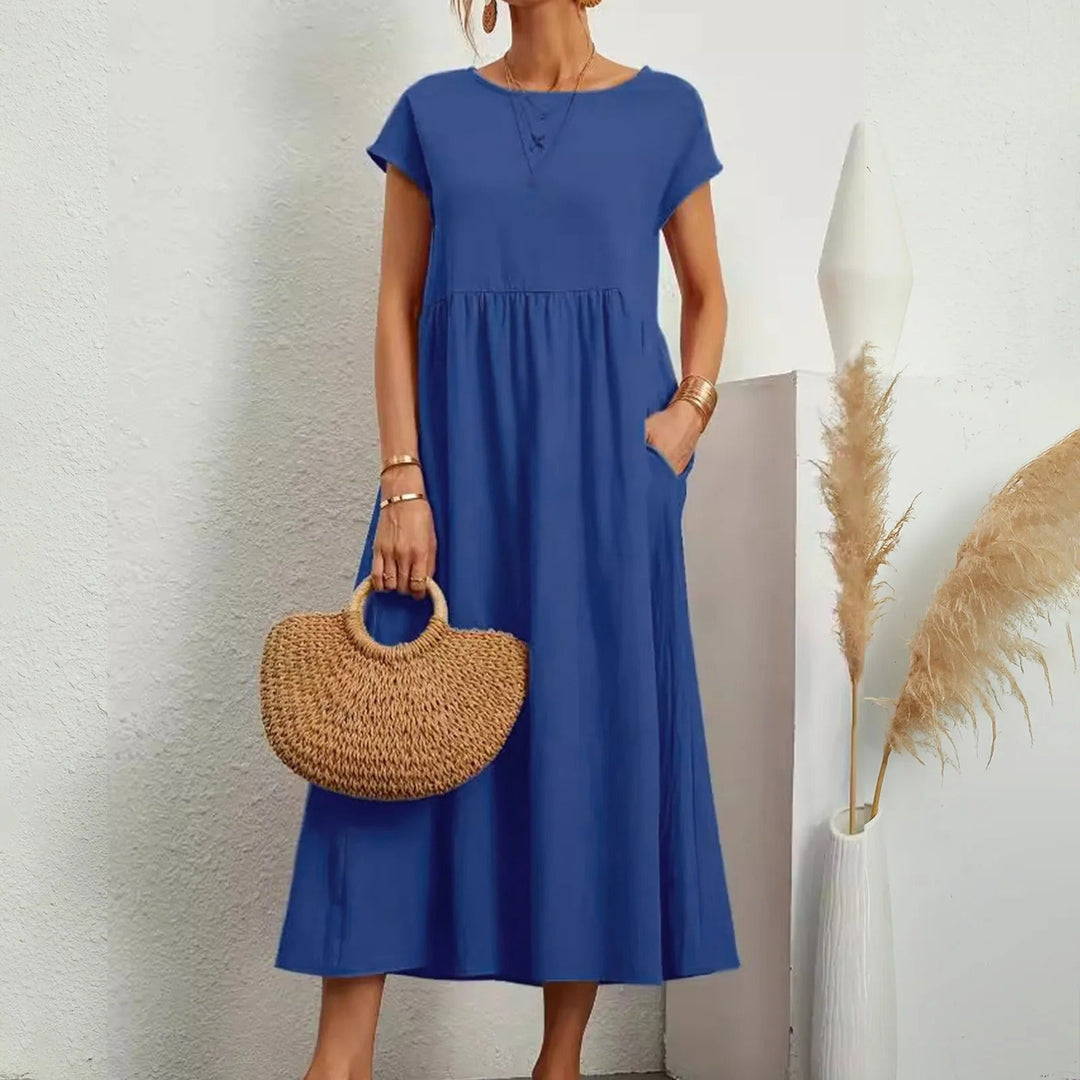 Women’s Elegant Dress Flattering Silhouette for Day to Evening 2
