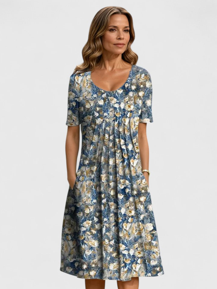 Women’s Elegant Dress Flattering Waist with Flowing Silhouette 2