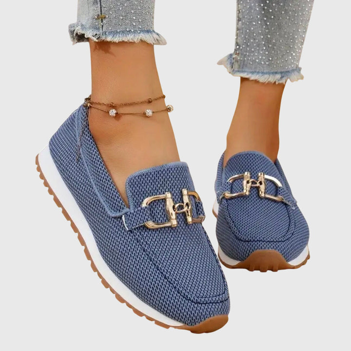 Women’s Elegant Loafers Cushioned Support with Breathable Design 0