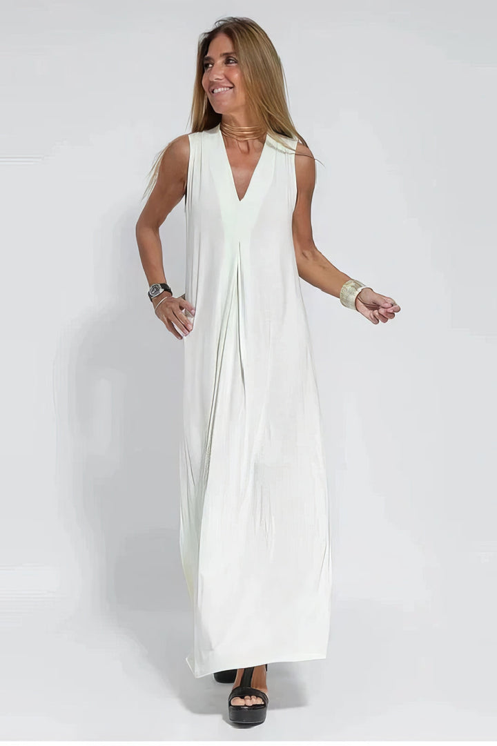 Women’s Elegant Maxi Dress Flowing Silhouette for Timeless Style 3