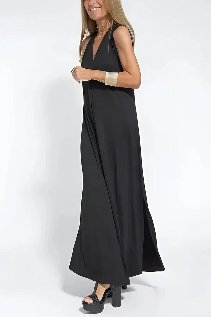 Women’s Elegant Maxi Dress Flowing Silhouette for Timeless Style 7