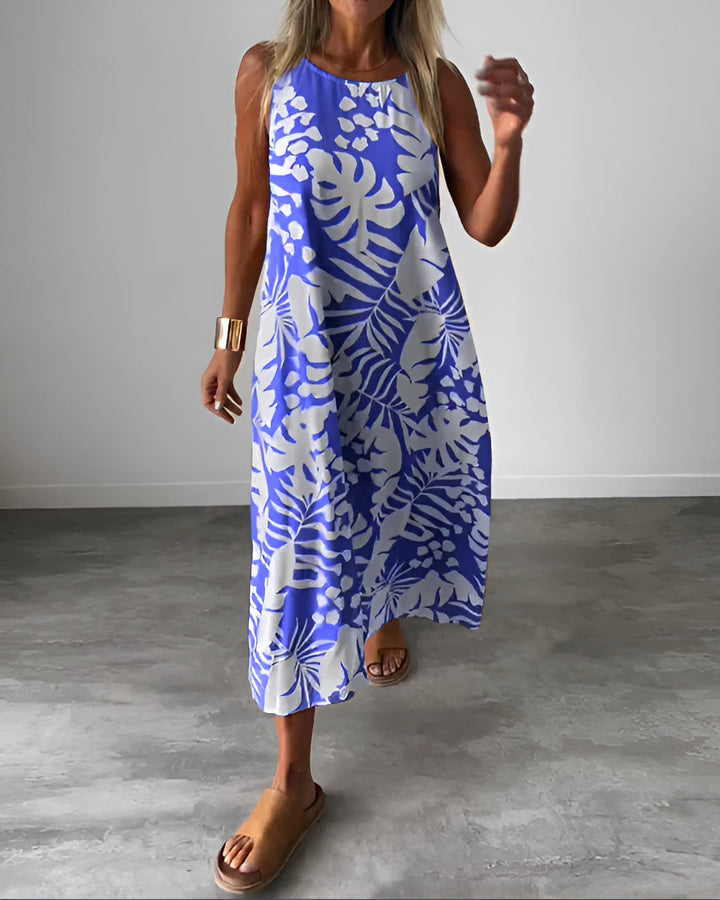 Women’s Elegant Sleeveless Dress Flattering Summer Style 2