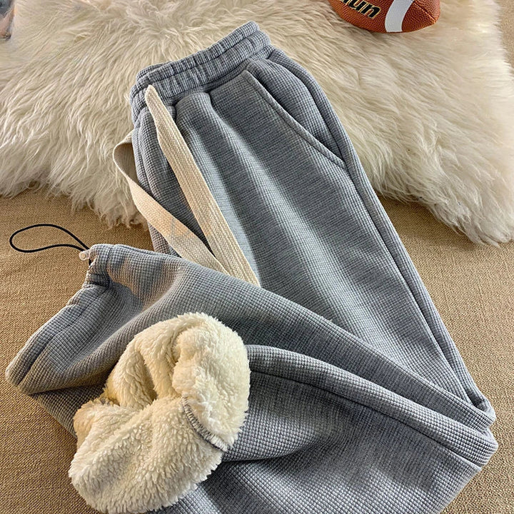 Women’s Fleece-Lined Lounge Pants Relaxed Fit for Cozy Comfort 2