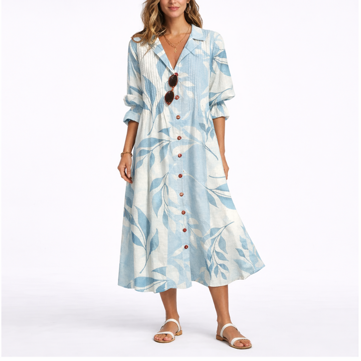 Women’s Floral Maxi Dress Flowy Lightweight Summer Style 0
