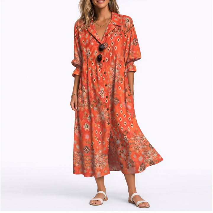 Women’s Floral Maxi Dress Flowy Lightweight Summer Style 4