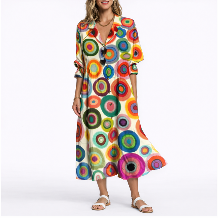 Women’s Floral Maxi Dress Flowy Lightweight Summer Style 5
