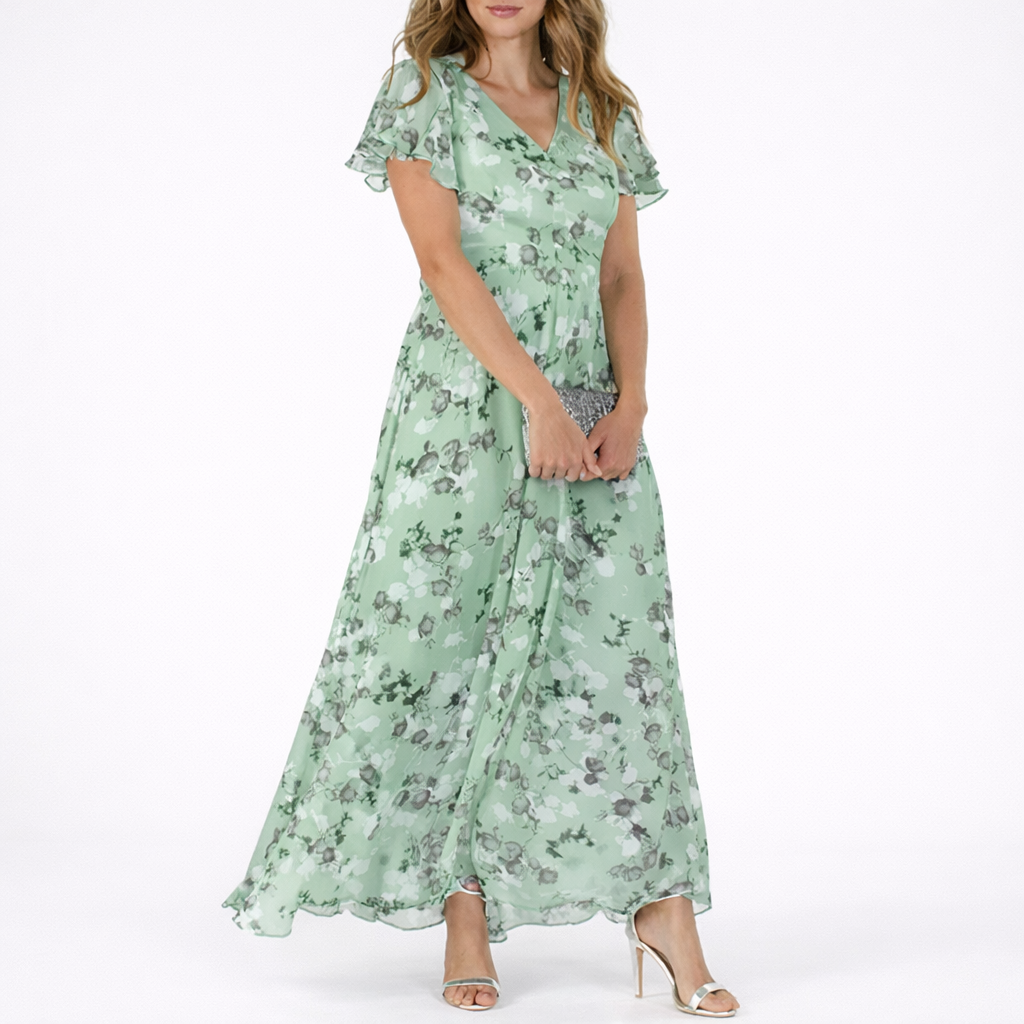 Women’s Floral Maxi Dress Lightweight Flowing Design for Summer Events 2