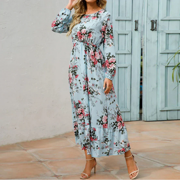 Women’s Floral Maxi Dress Lightweight Flowing Summer Style 2