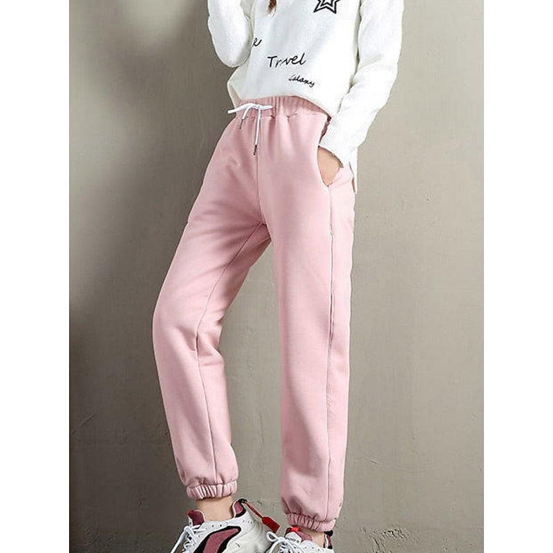 Women’s High-Waist Joggers Soft Brushed Lining for Everyday Comfort 4