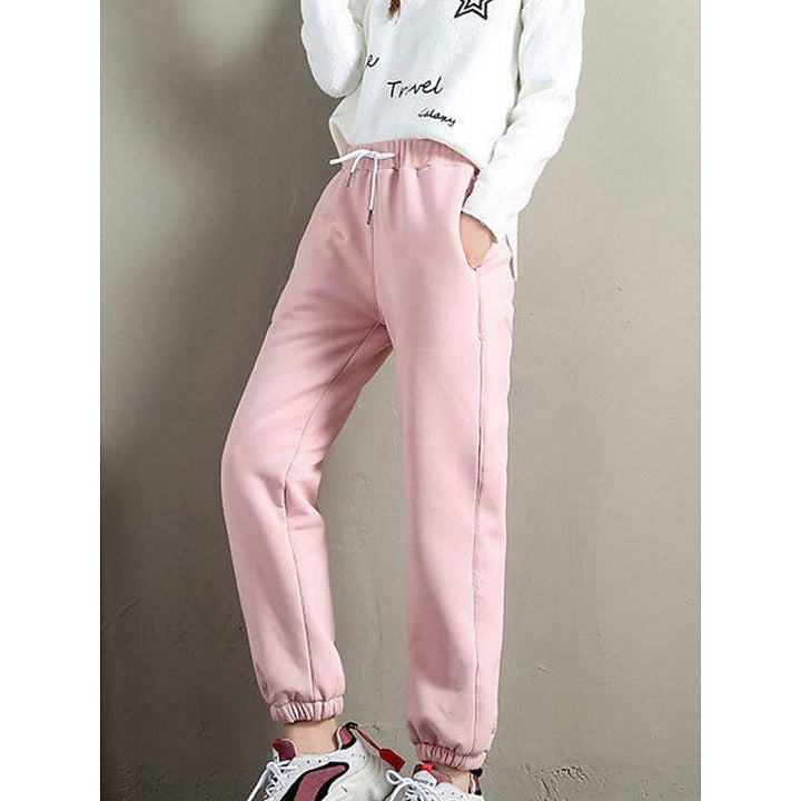 Women’s High-Waist Joggers Soft Brushed Lining for Everyday Comfort 4
