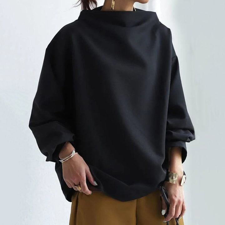 Women’s High Neck Top Effortless Elegance Style 5