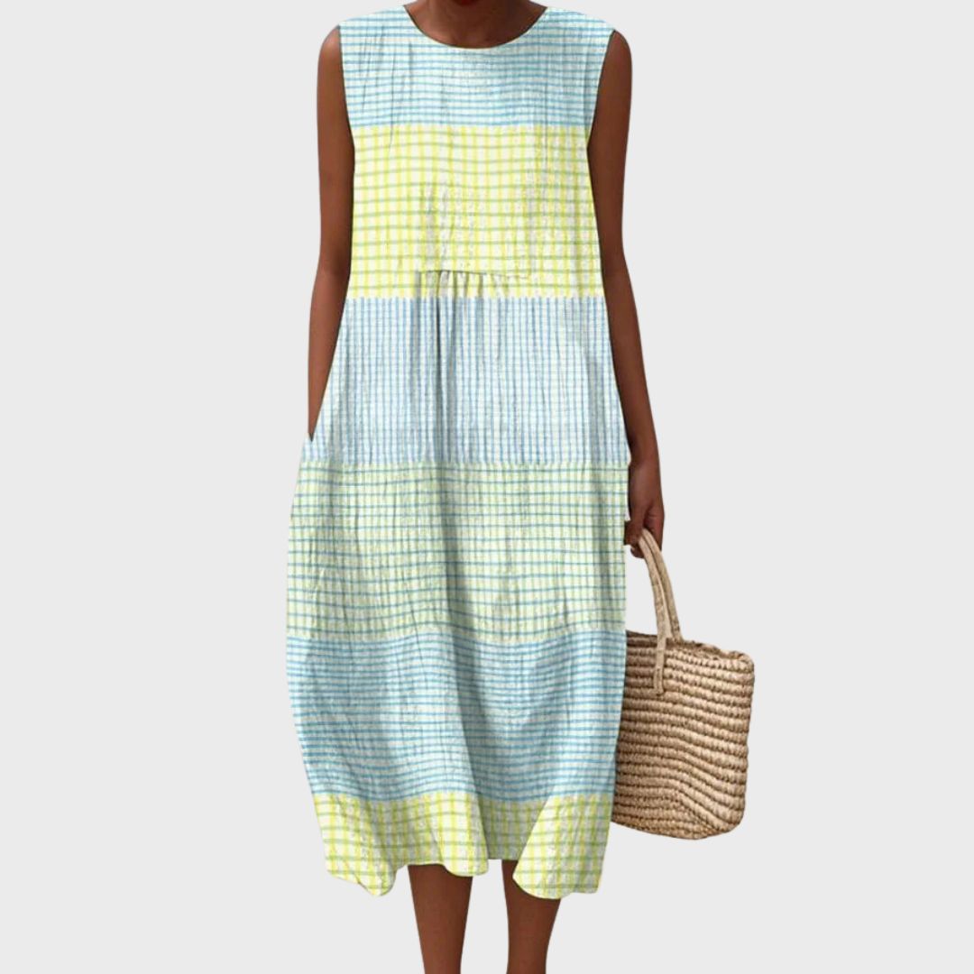 Women’s Knee-Length Dress Relaxed Fit Elegant Design 0