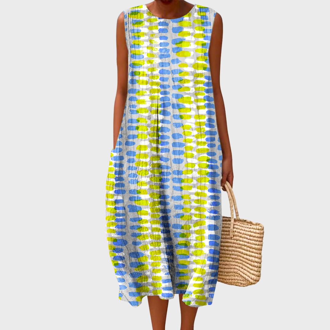 Women’s Knee-Length Dress Relaxed Fit Elegant Design 1