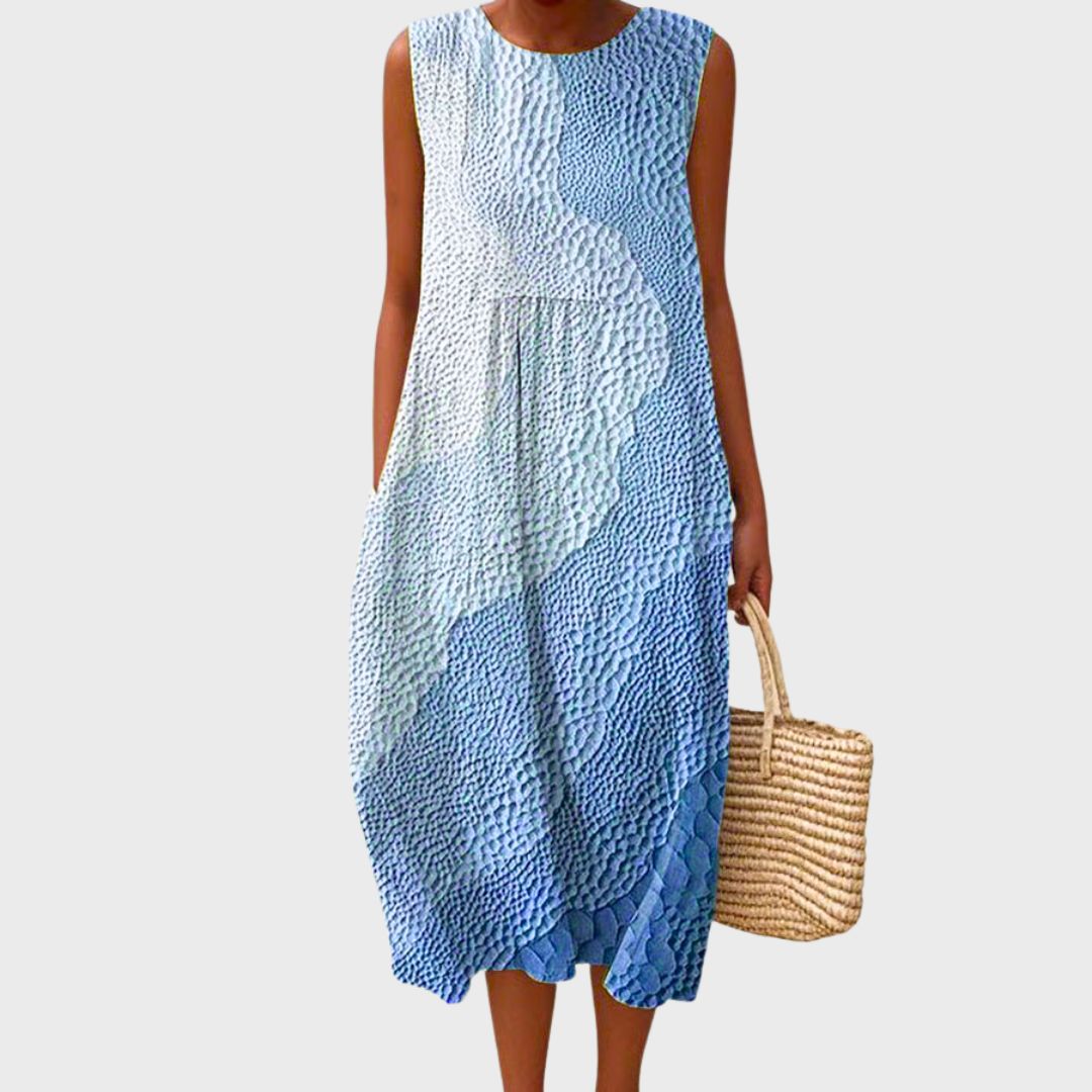 Women’s Knee-Length Dress Relaxed Fit Elegant Design 2