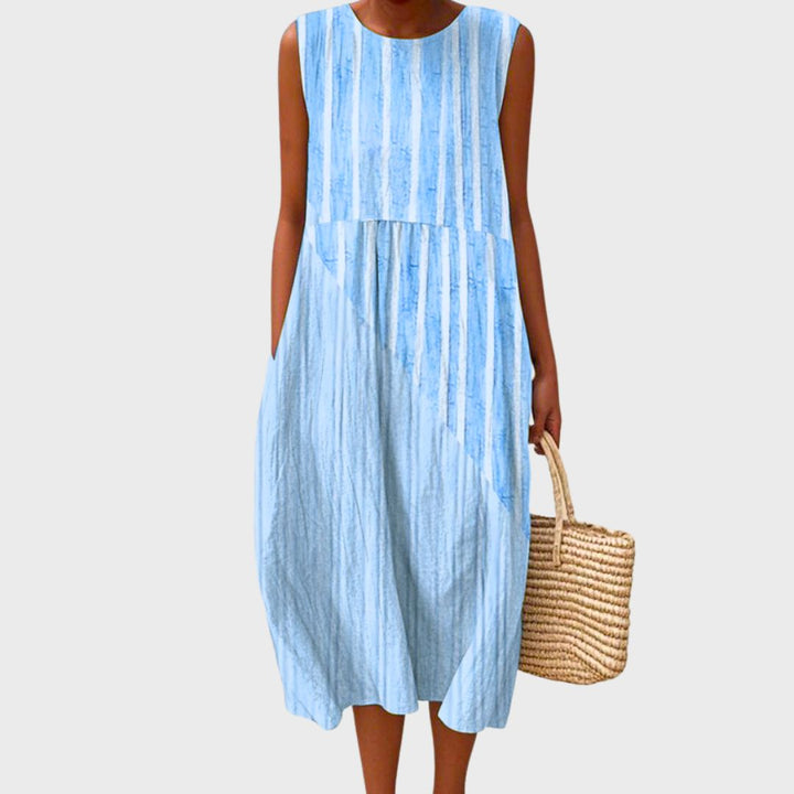 Women’s Knee-Length Dress Relaxed Fit Elegant Design 3