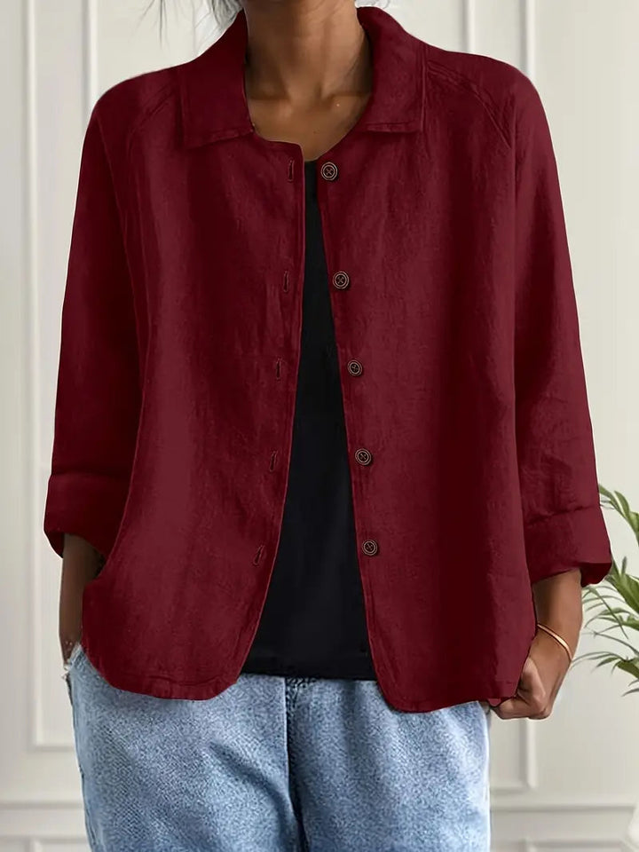 Women’s Lightweight Button Front Jacket Casual Summer Style 11
