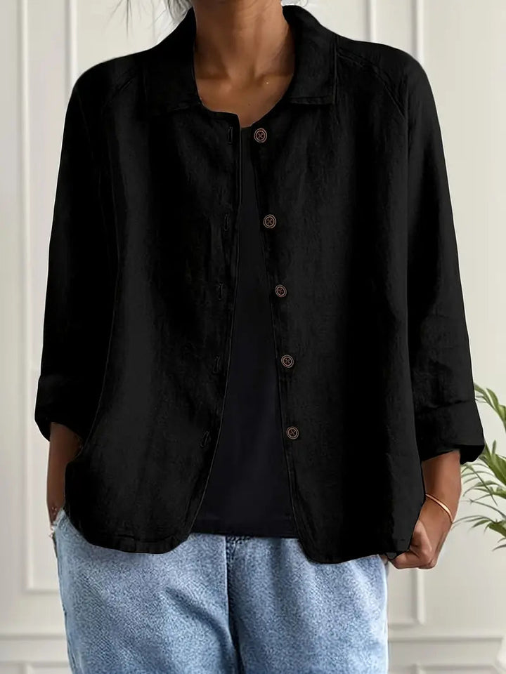 Women’s Lightweight Button Front Jacket Casual Summer Style 5