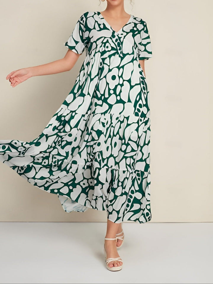 Women’s Lightweight Maxi Dress Fluid Silhouette for Summer 0