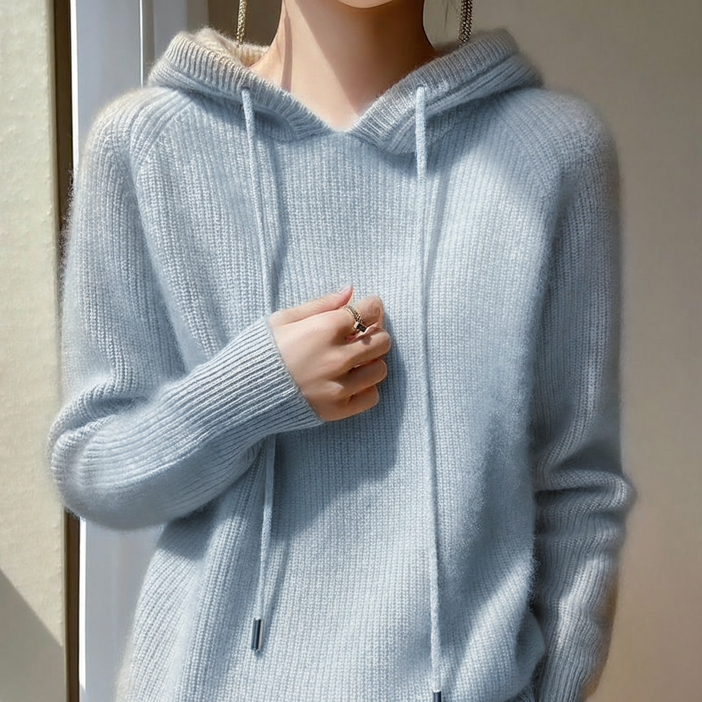 Women’s Lightweight Soft-Touch Hoodie Elegant Design 1