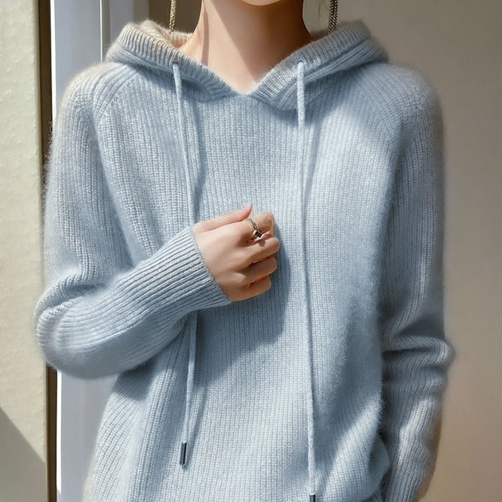 Women’s Lightweight Soft-Touch Hoodie Elegant Design 1