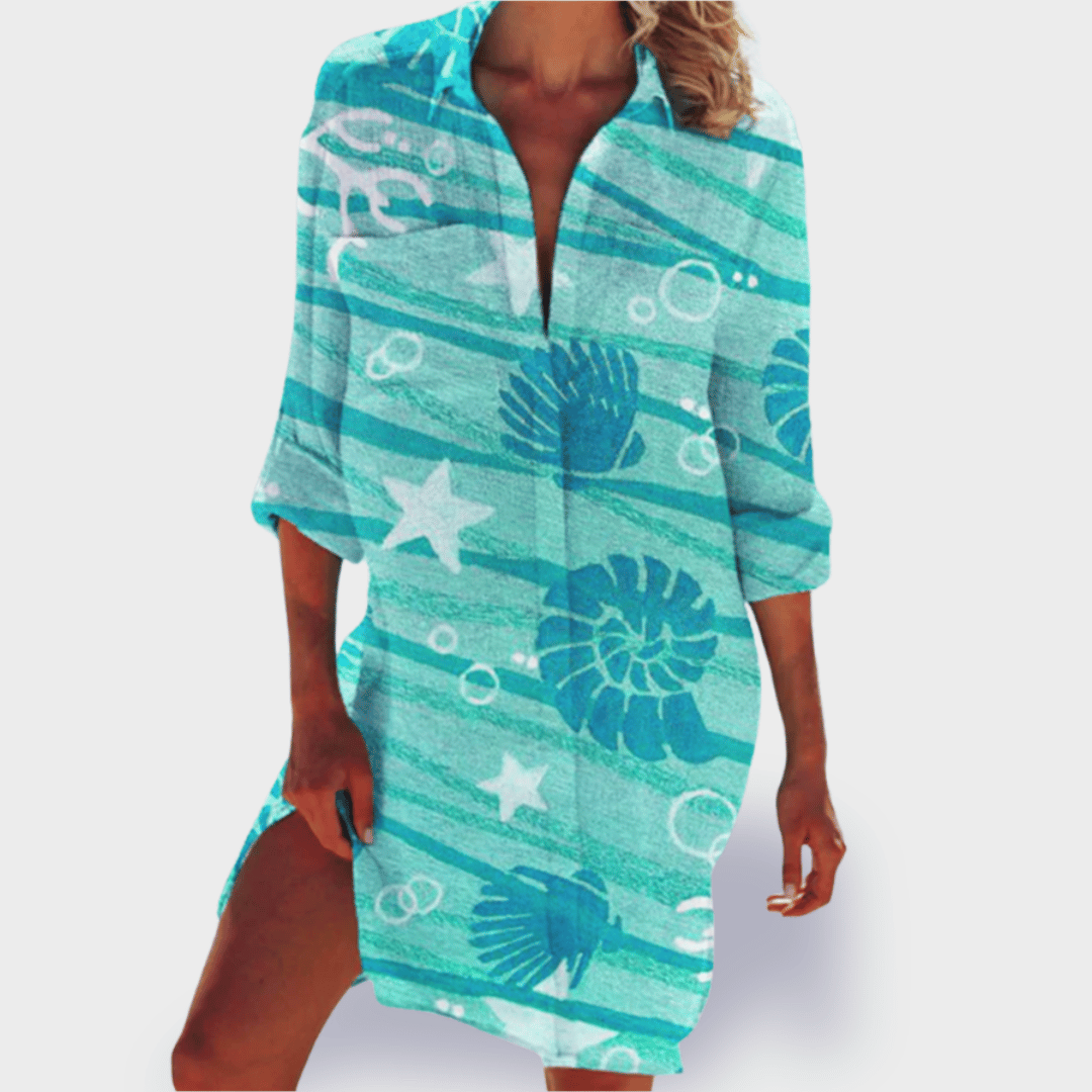 Women’s Lightweight Summer Dress Vibrant Colorful Design 2