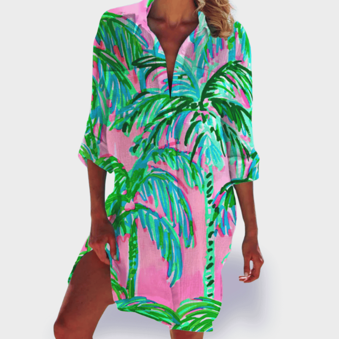 Women’s Lightweight Summer Dress Vibrant Colorful Design 7