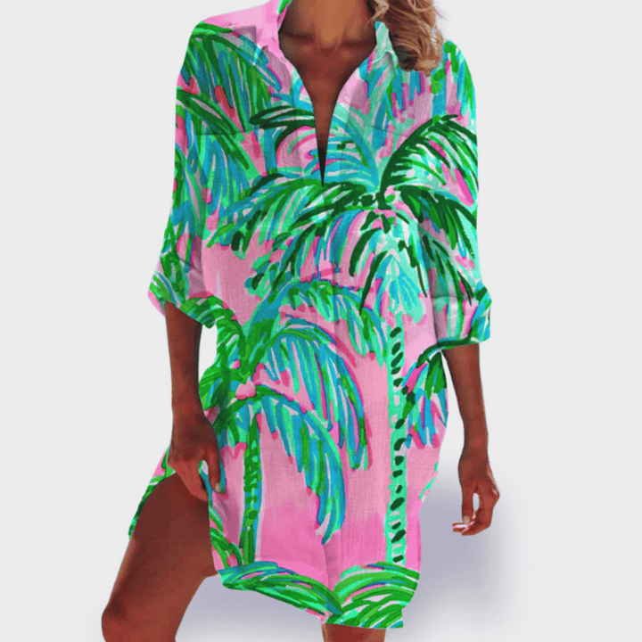 Women’s Lightweight Summer Dress Vibrant Colorful Design 7