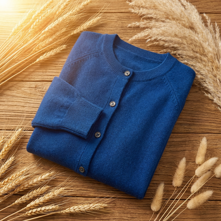 Women’s Merino Wool Cardigan Classic Fit Elegant Layering Piece 2