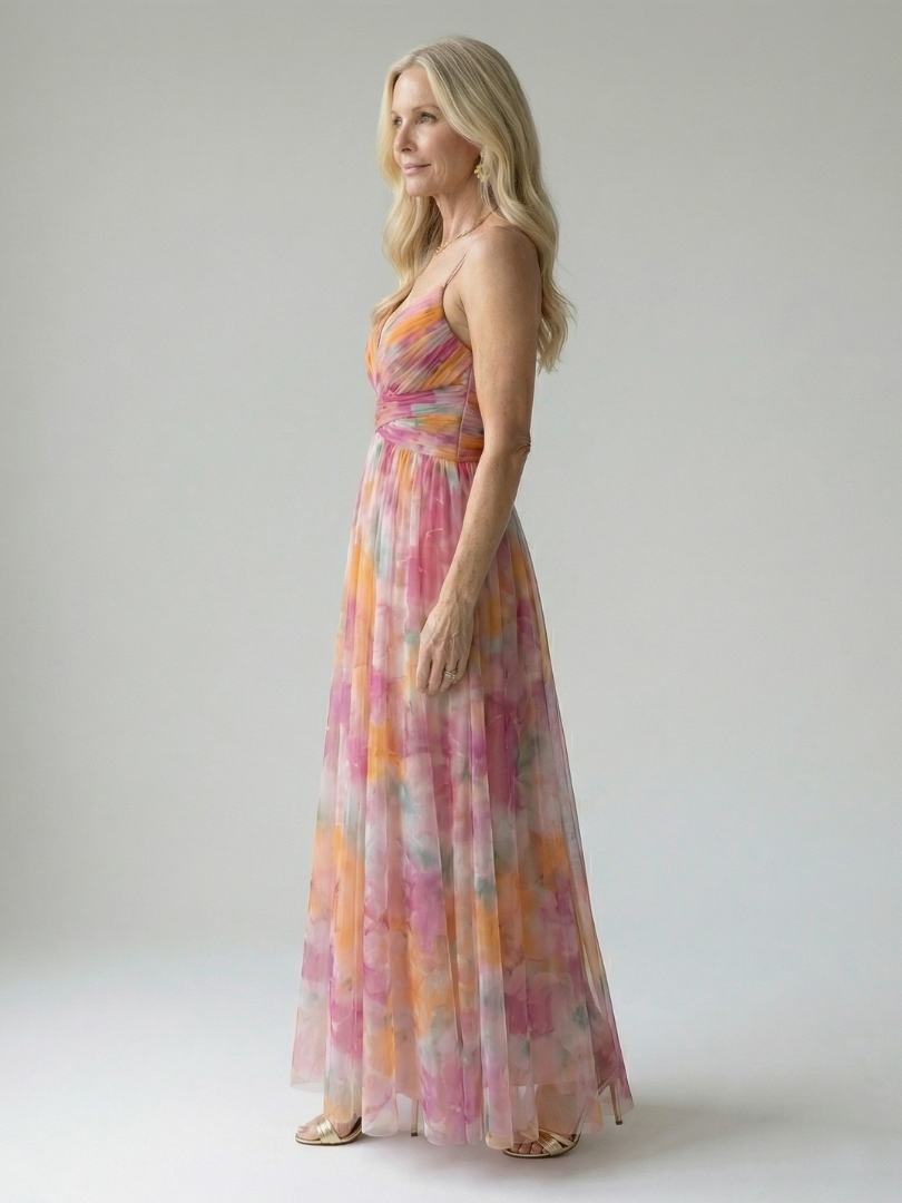 Women’s Sleeveless Maxi Dress Soft Wrap Style for Summer 1