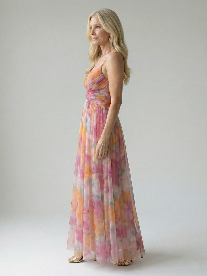 Women’s Sleeveless Maxi Dress Soft Wrap Style for Summer 1